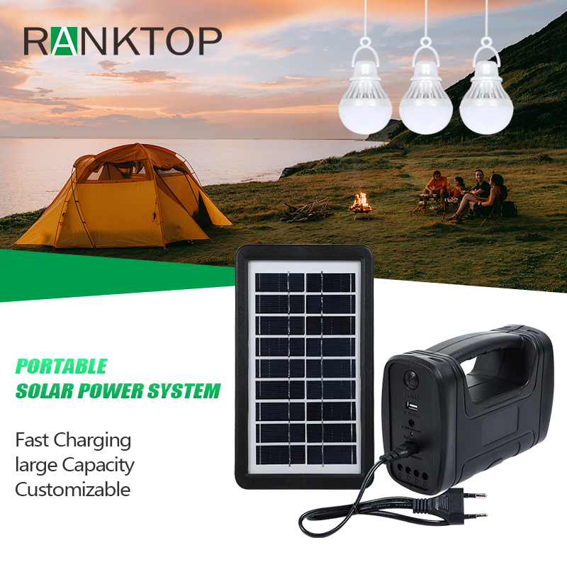 High capacity solar portable systems solar power system