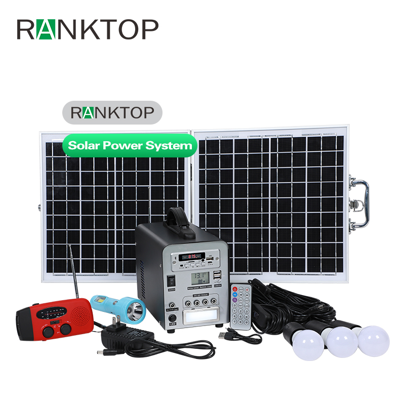 Home Camping Mobile Portable Solar Power Energy System