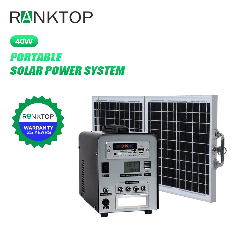 Home Camping Mobile Portable Solar Power Energy System