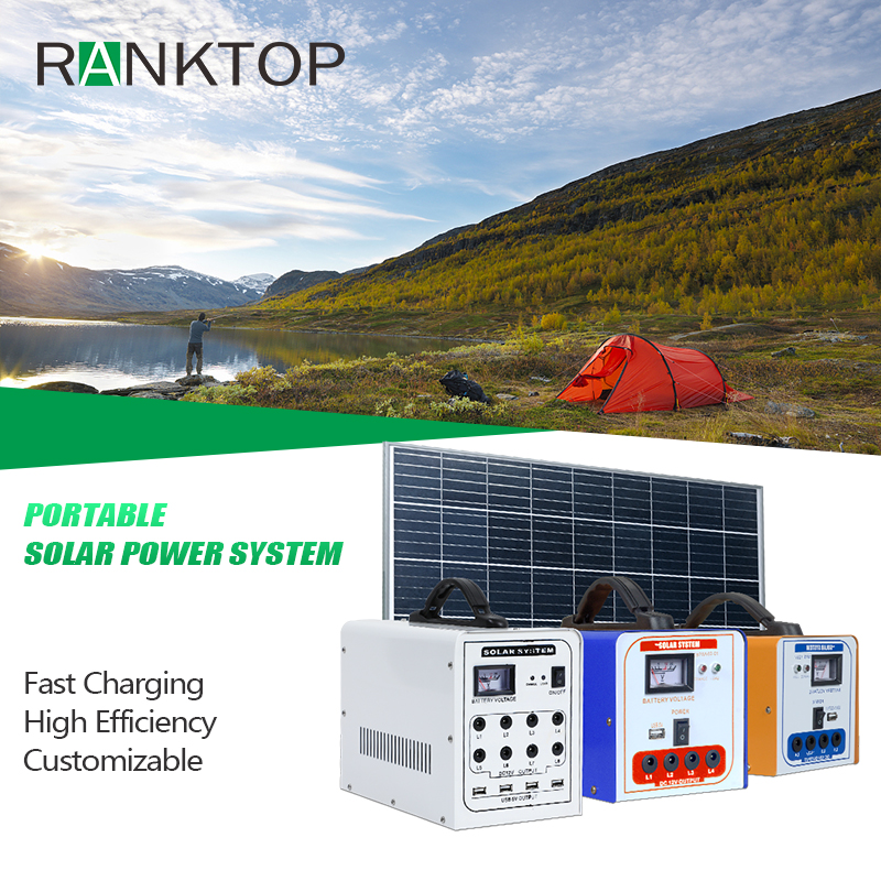 Portable Solar Power Home LED Lighting Solar System