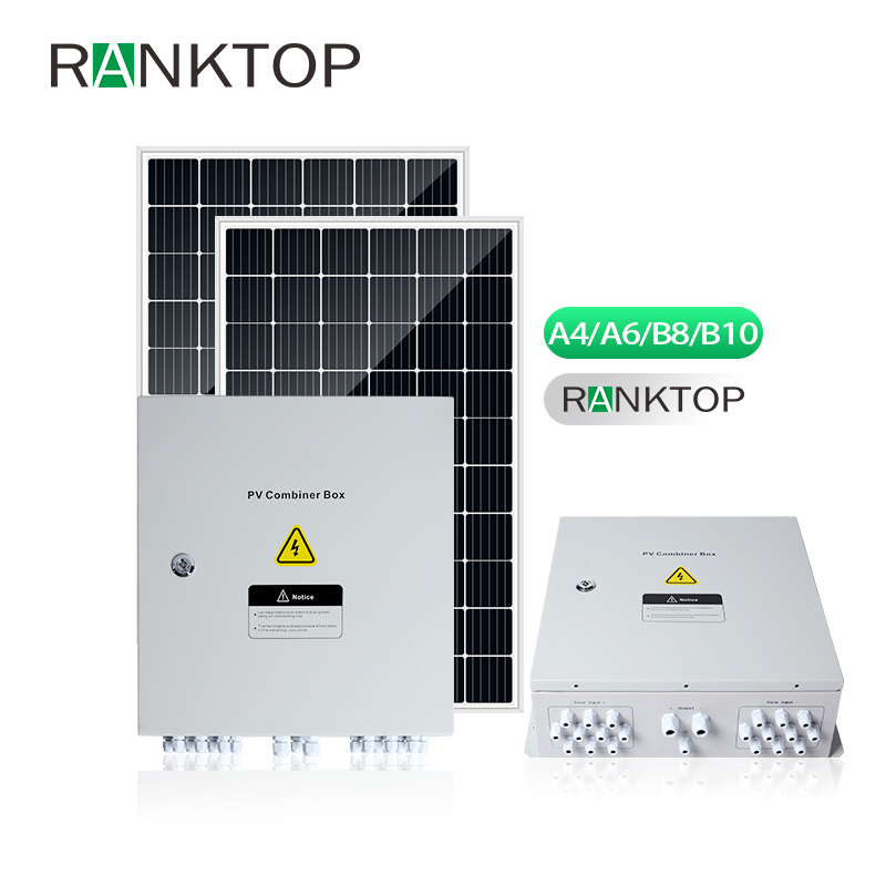 DC AC solar pv array combiner box solar power system