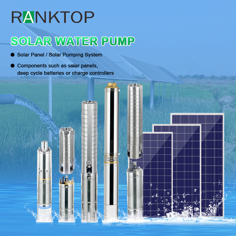 Solar Water Pump Irrigation System for Farming