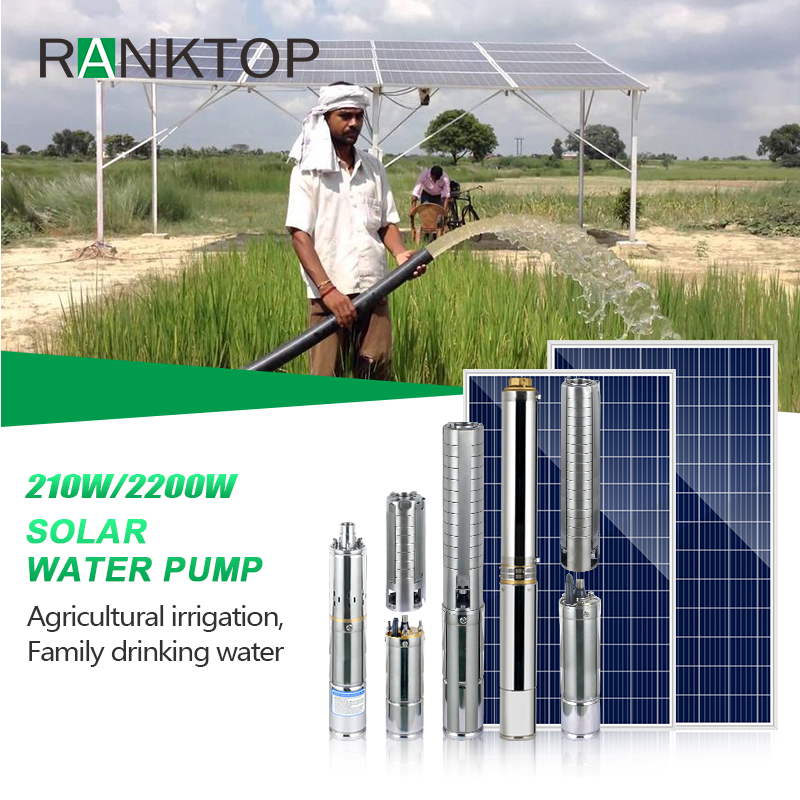 Solar Water Pump Irrigation System for Farming