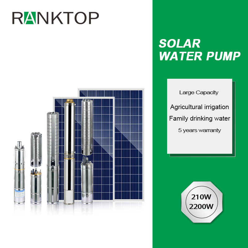 Solar Water Pump Irrigation System for Farming