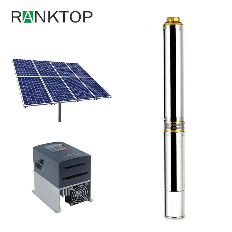 Supply Agriculture Irrigation Submersible Solar Power Water Pump