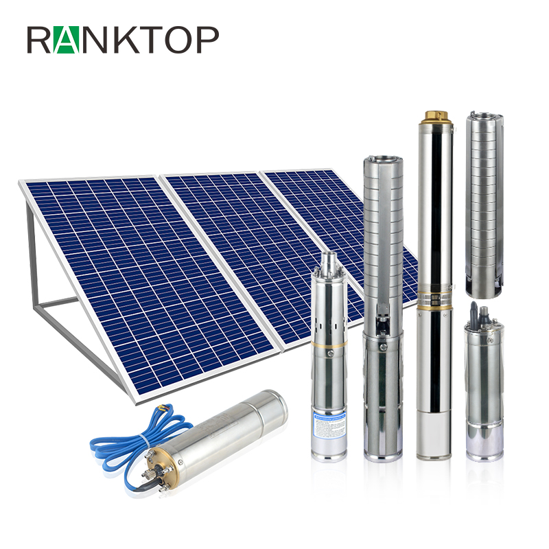 DC Deep Well Solar Submersible Water Pump