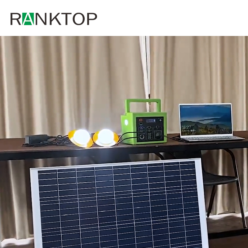 Outdoor Indoor Camping Solar Power System for Home Use