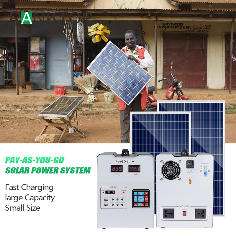 Home Paygo Power System Pay-As-You-Go Solar Power System Solar