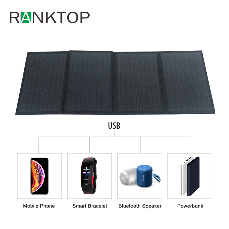 Folding Solar ChargingPhotovoltaic Panel Foldable Solar bag