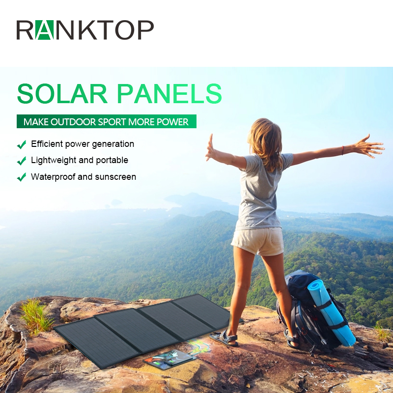 Folding Solar ChargingPhotovoltaic Panel Foldable Solar bag