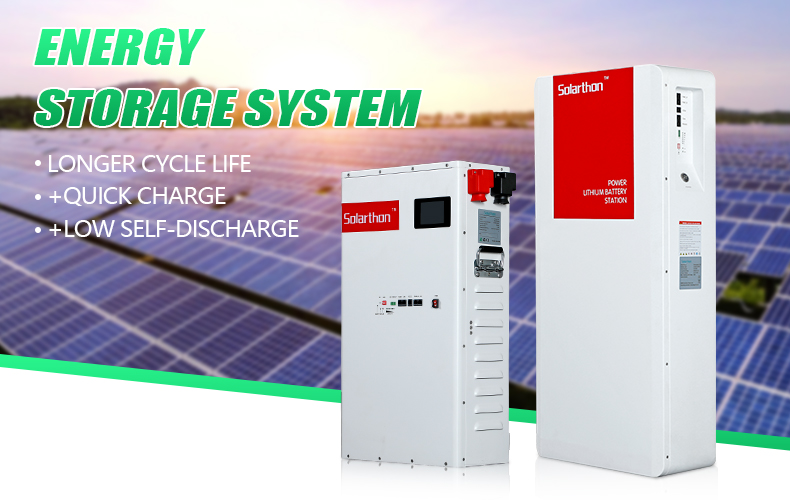 solar lithium-ion storage battery