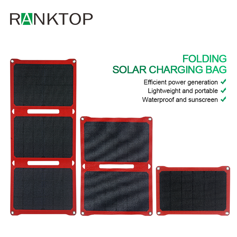 Rechargeable USB Camping Mobile Folding Solar Battery Panels