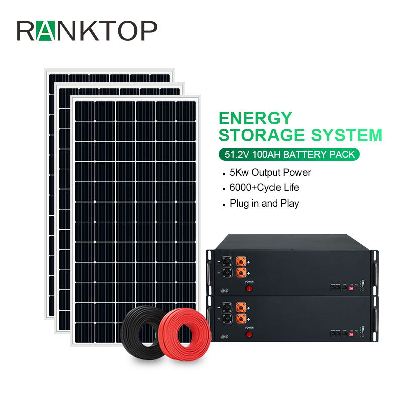 solar 51.2 V 100Ah Battery Pack Energy Storage System