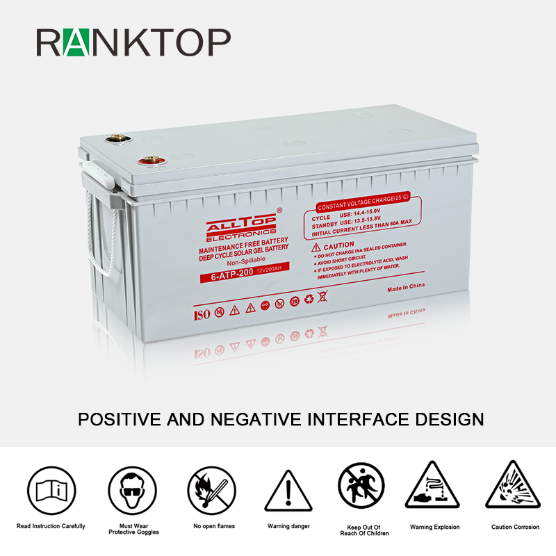 Soalr Deep Cycle Solar Storage Battery 12V 48V Lead Acid Batteries