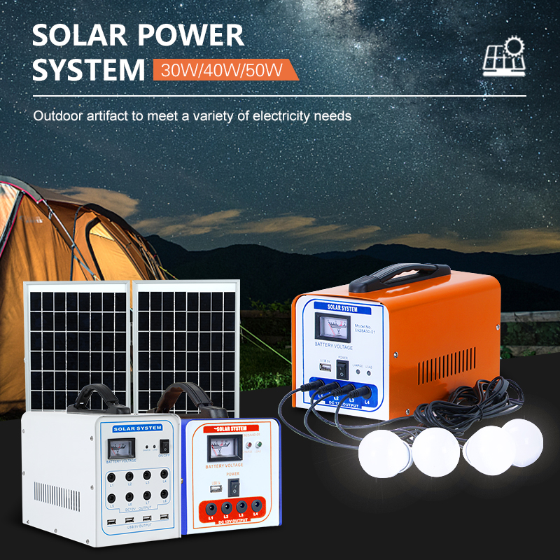 Solar Charging Household Solar Panel Kit Solar Generator System