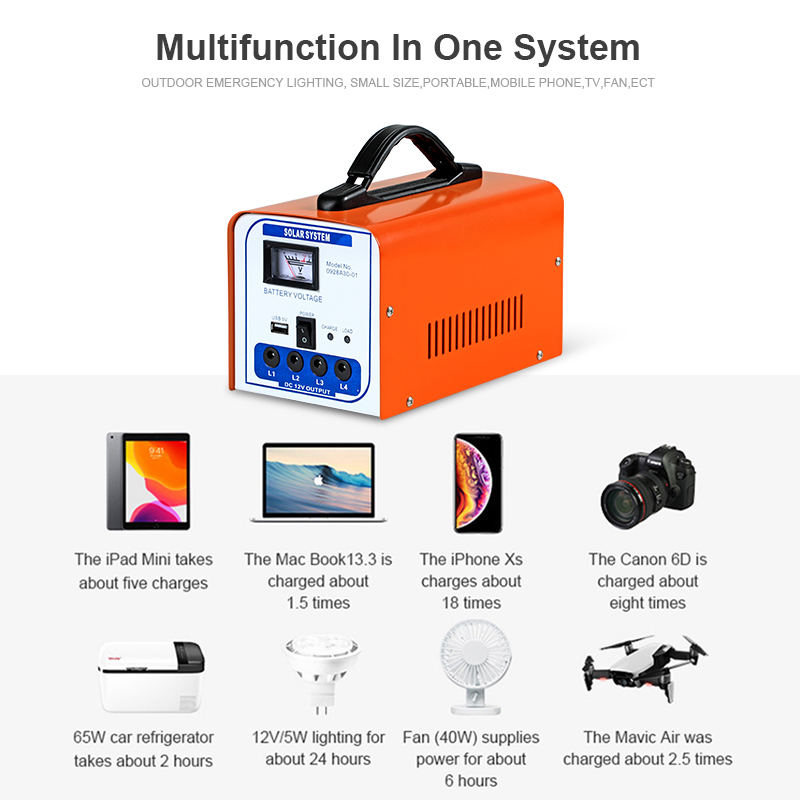 Solar Charging Household Solar Panel Kit Solar Generator System