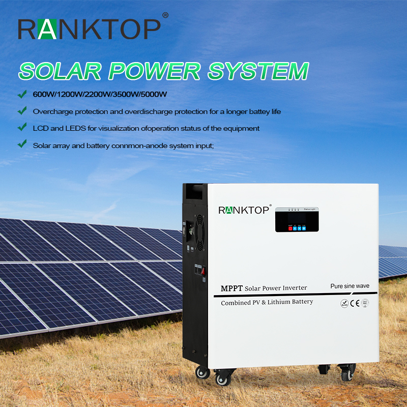 Supply 5kw Solar Power System With Built In Lithium Battery Wholesale