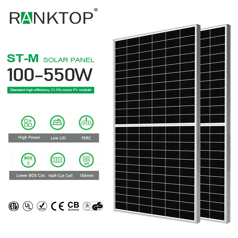 Best Wholesale 550W My Solar Monocrystalline PV Solar Panels Solar Renewable Energy Power System