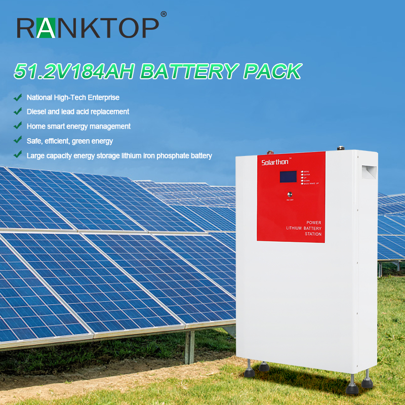 Supply High Quality 51 2v 184ah Lifepo4 Solar Power Home Energy Storage Battery Wholesale