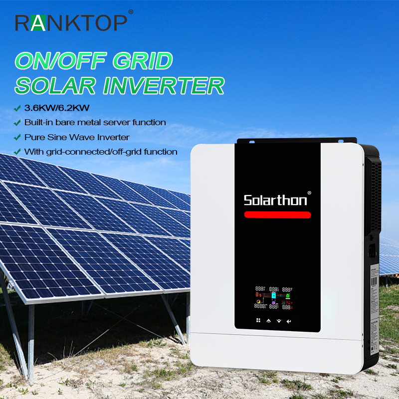 Hot Sales Cheap Reasonable Price Hybrid Inverter 3.6kw 6.2kw Solar Inverter