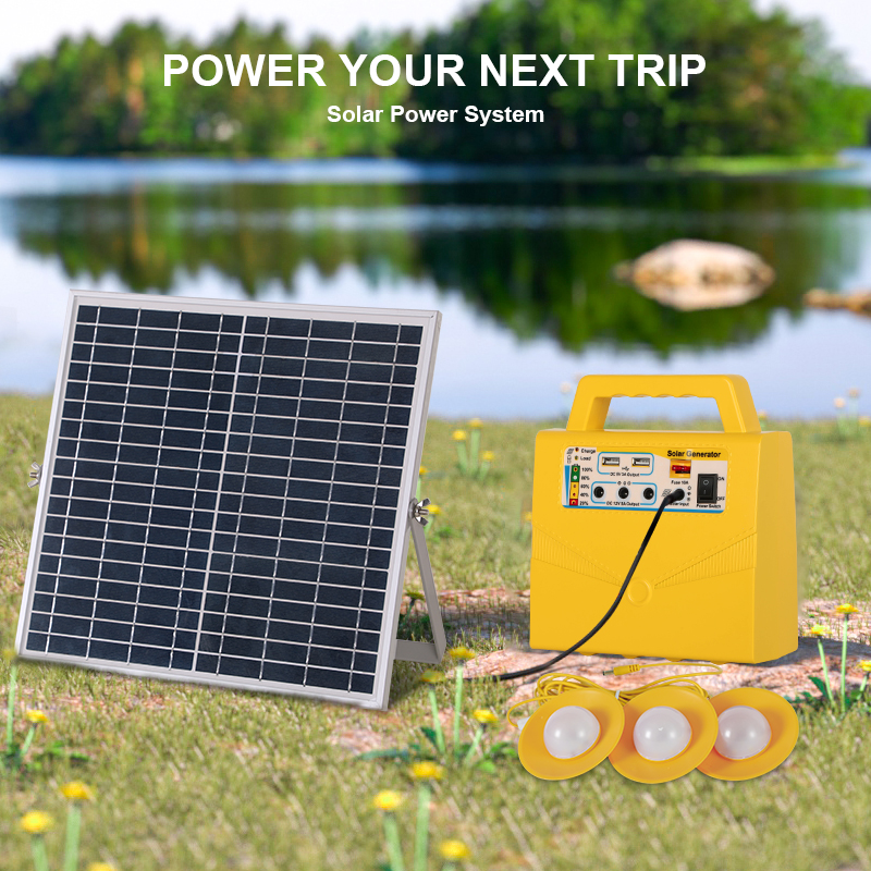 Home Outdoor Mobile LiFePO4 Battery Portable Energy Storage Supply Station Solar Generator