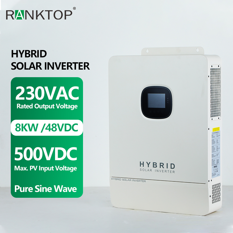 hybrid solar inverter for solar energy system