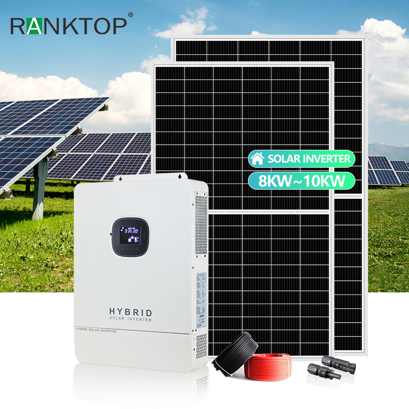 hybrid solar inverter for solar energy system