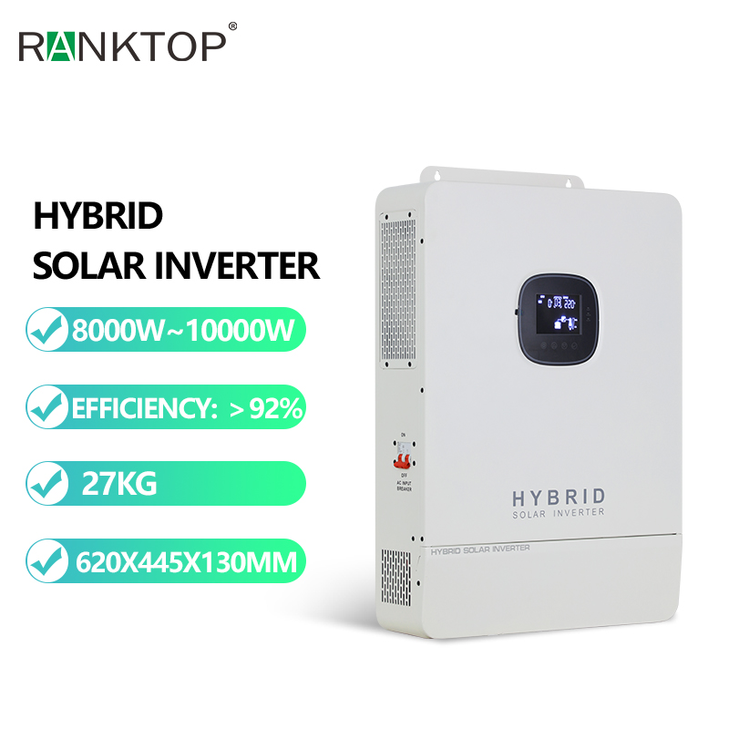 hybrid solar inverter for solar energy system