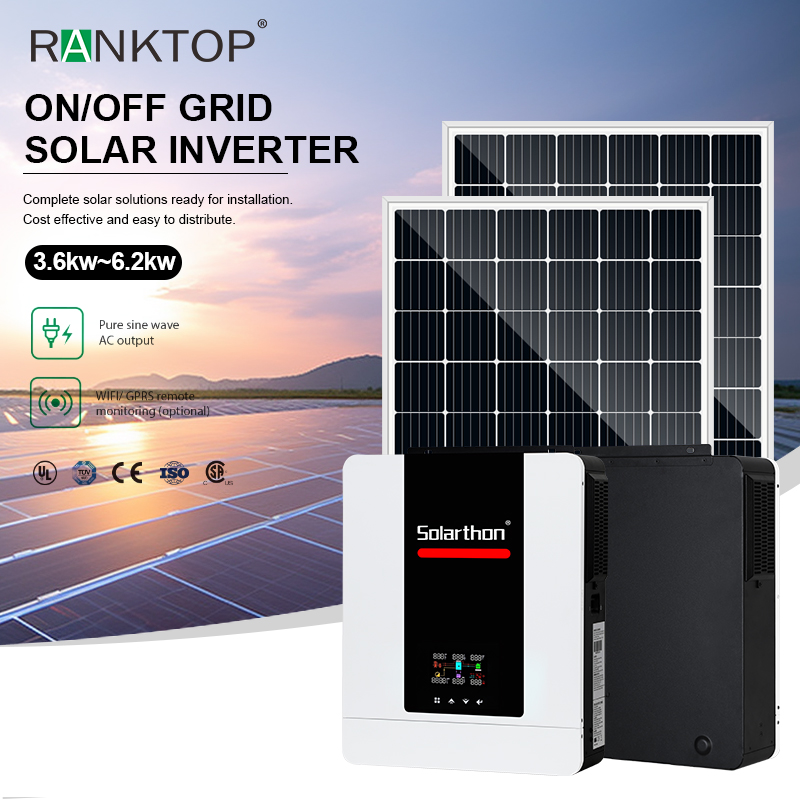 Hybrid Solar Power Inverter with Energy Storage System