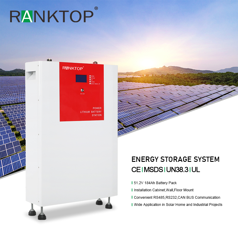 Solar System Power Supply Battery with High Capacity