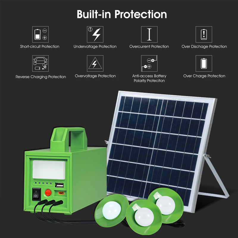 20W 40W 60W Portable Solar Generator for Home Energy System