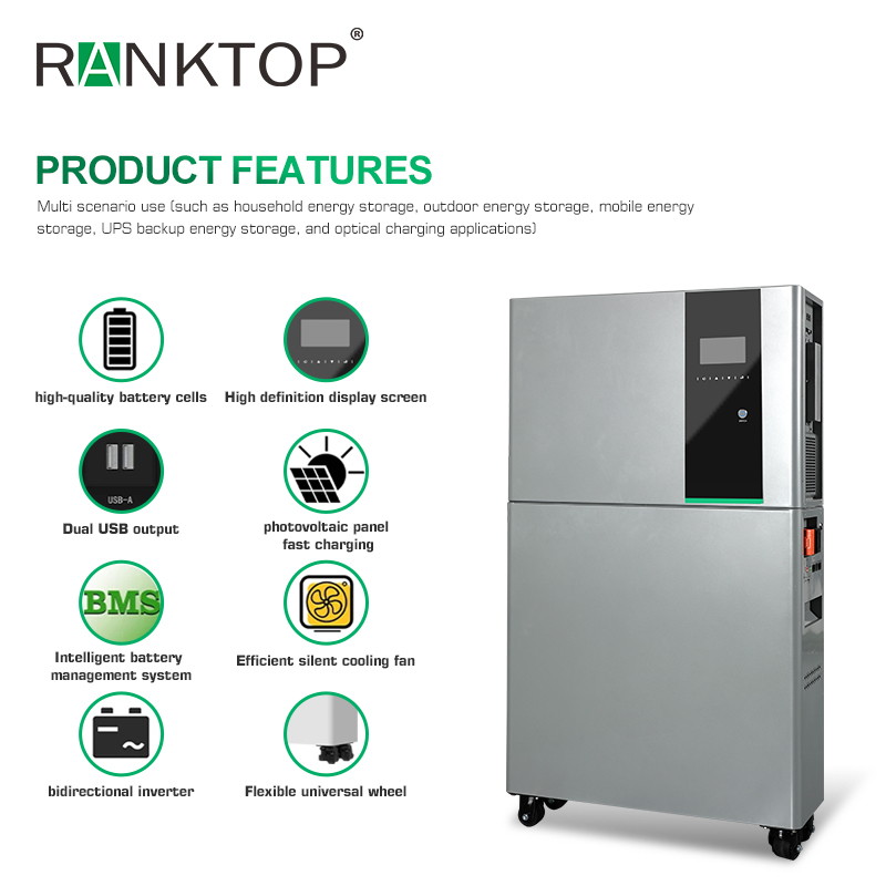 Industry Home Inverter with energy storage system 10kwh