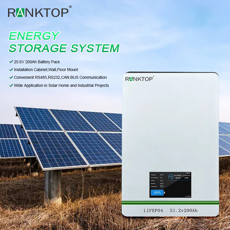 Large capacity home energy storage solar power system Lithium battery