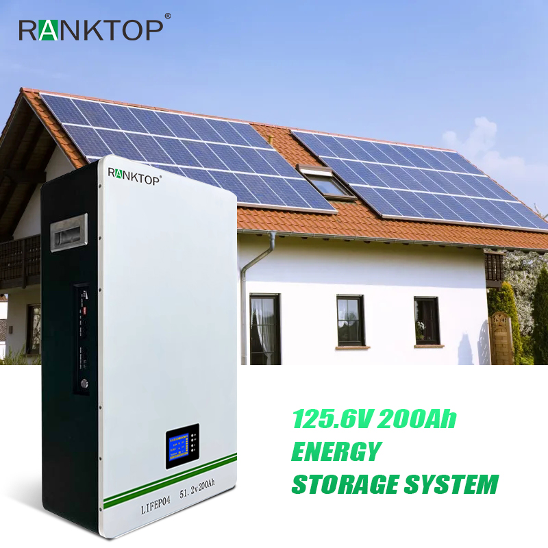 Large capacity home energy storage solar power system Lithium battery