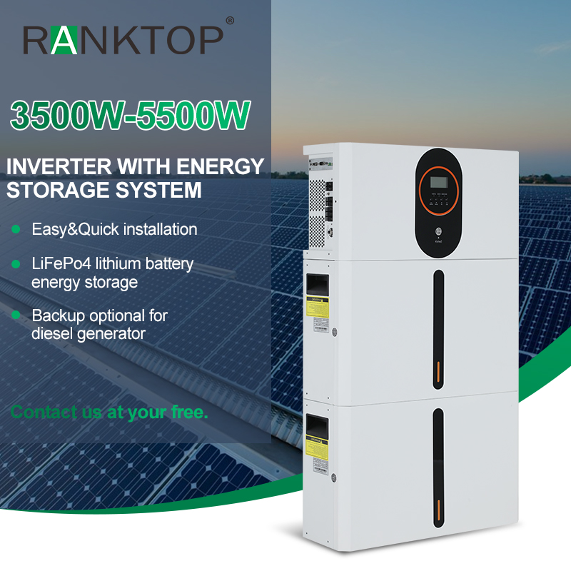 Customized Home solar energy storage System Lithium lon Stackable Battery Lifepo4 Battery