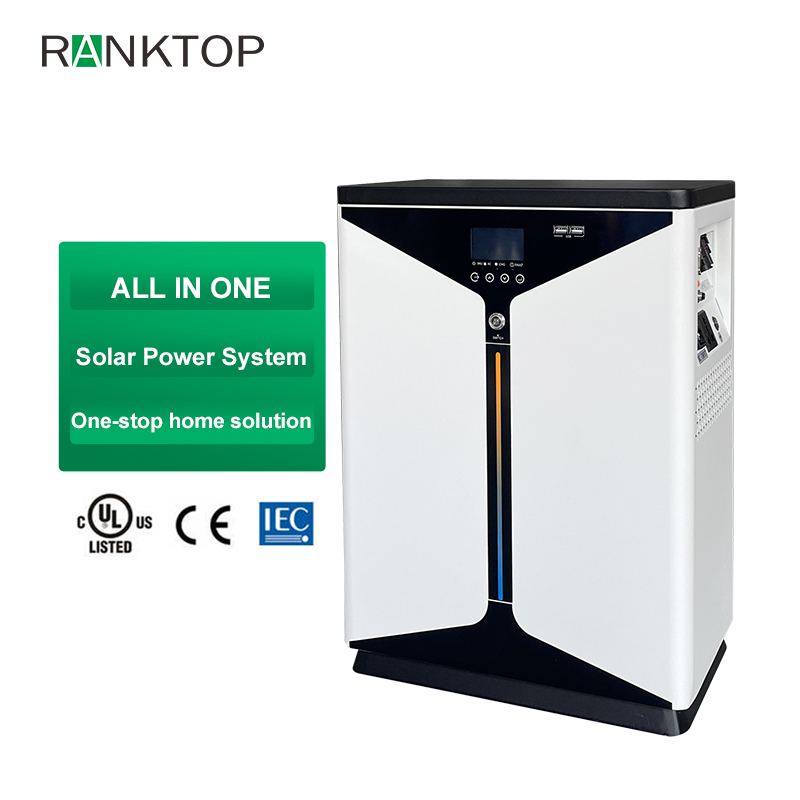 Home Use Solar Power Energy Storage System With Battery Solar Micro Inverter