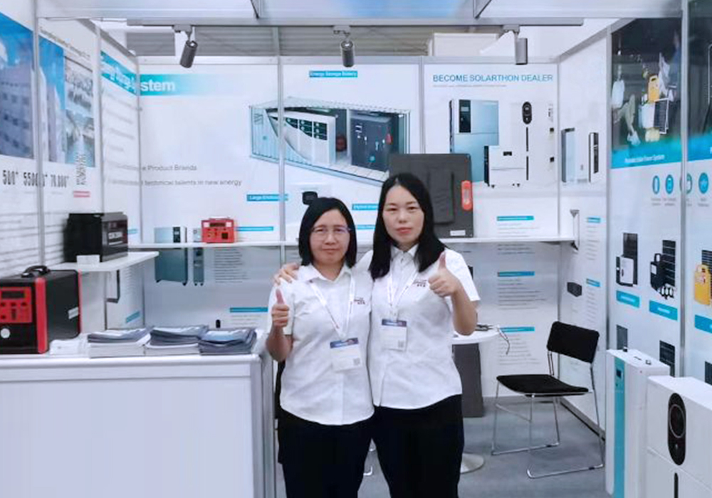 Ranktop PV Technology Appeared in The Smarter E Europe in Germany