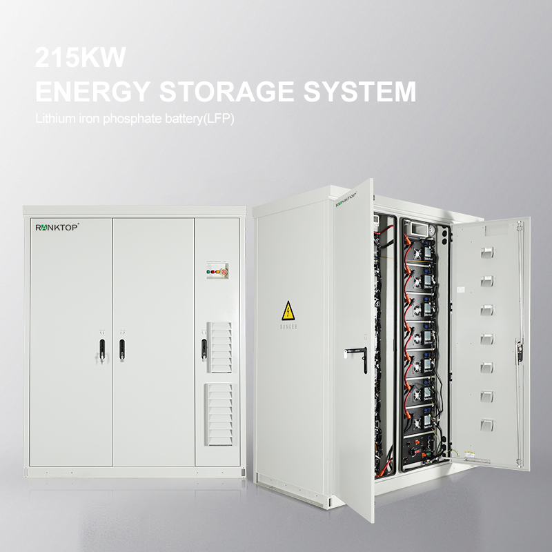 215KWH Cabinet Solar Power Energy Storage System Container BESS