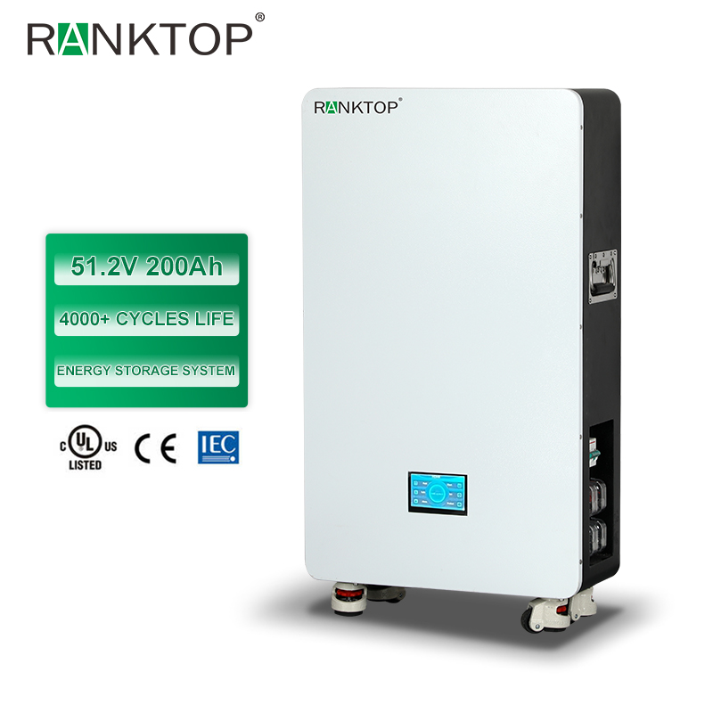 LiFePO4 Lithium lon Battery Pack Mounted Powerwall for Solar Energy Storage