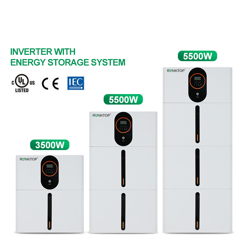 Home Energy System Hybrid Power System Solar Panel With Battery And Inverter