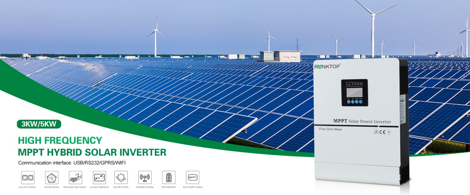 Hybrld Solar Inverter Systen