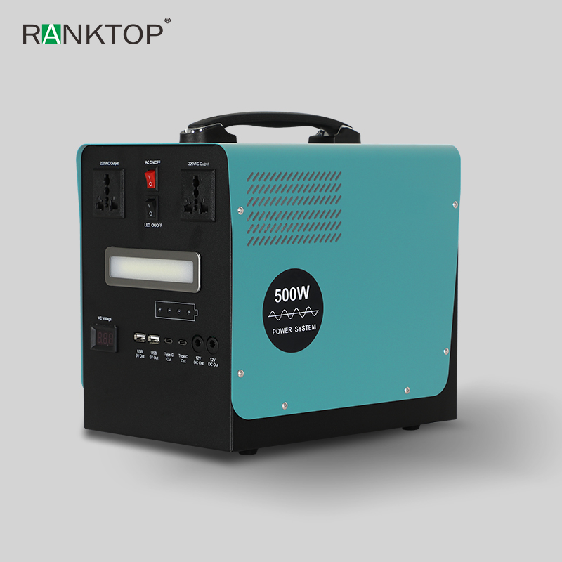 Portable Power Station 2000Watt Portable Solar Generator Emergency Power Supply