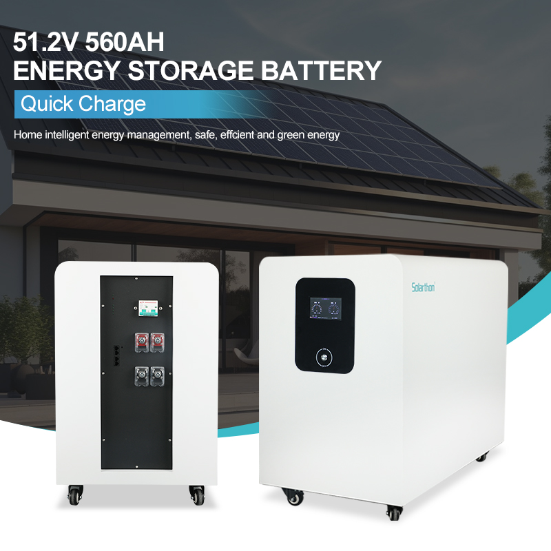 Lithium ion battery pack 51.2V 280Ah battery Lifepo4 for solar energy system