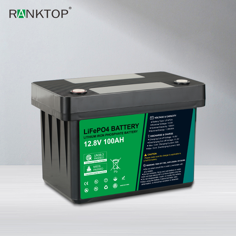 LiFePo4 Battery 100Ah 200Ah BMS Balance Deep Cycles Solar Battery