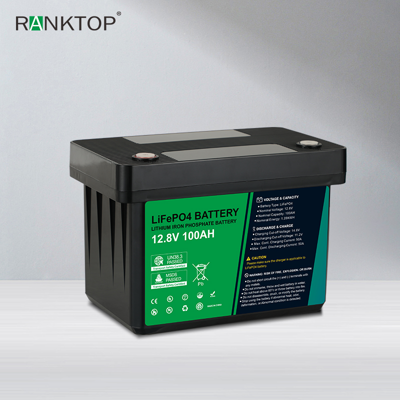 LiFePo4 Battery 100Ah 200Ah BMS Balance Deep Cycles Solar Battery