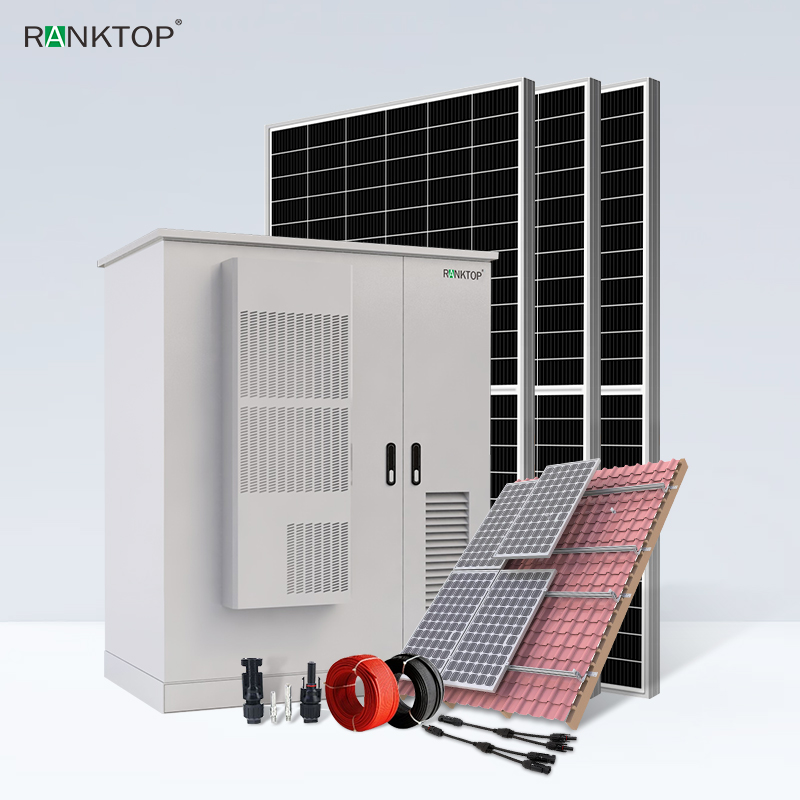 Complete Solar System 30KW 50KWH Off-Grid Energy Storage System For Commercial Use