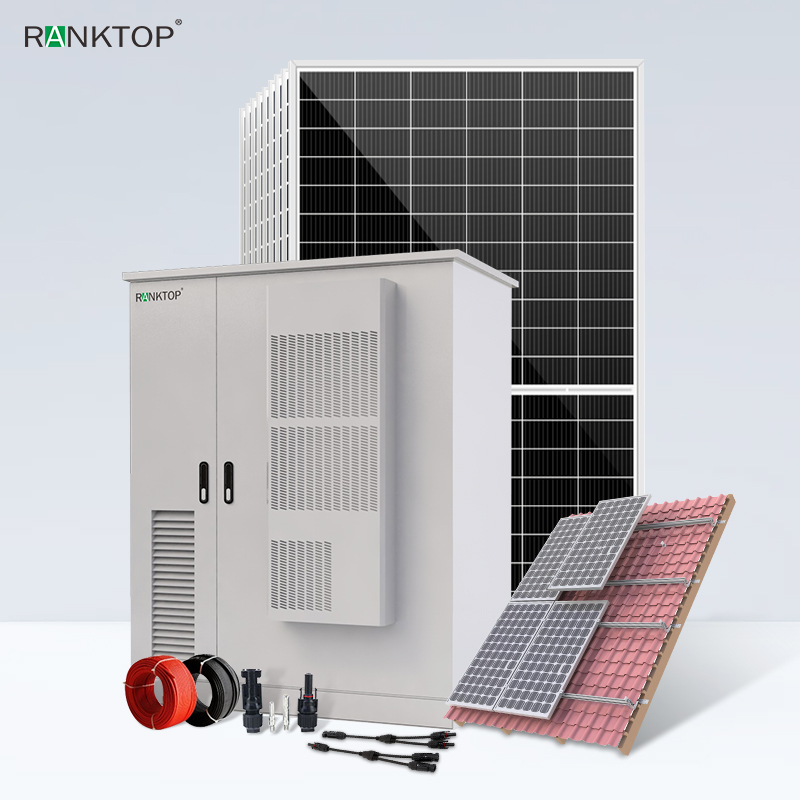 Complete Solar System 30KW 50KWH Off-Grid Energy Storage System For Commercial Use