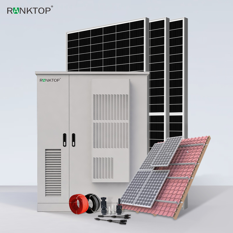 Complete Solar System 30KW 50KWH Off-Grid Energy Storage System For Commercial Use