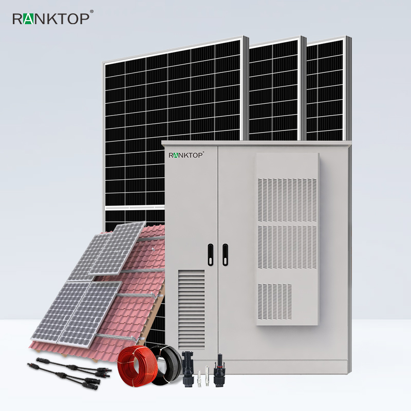 Complete Solar System 30KW 50KWH Off-Grid Energy Storage System For Commercial Use