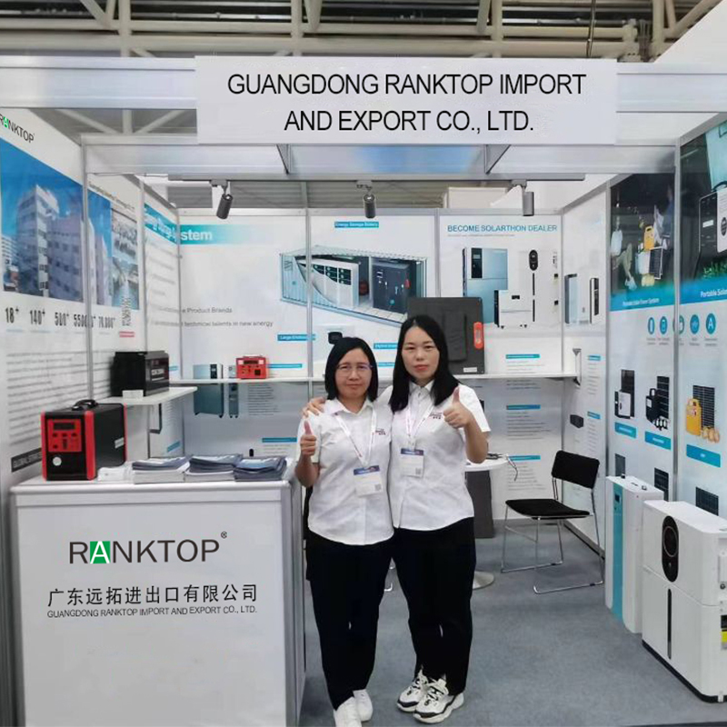 Ranktop PV Technology Appeared in The Smarter E Europe in Germany